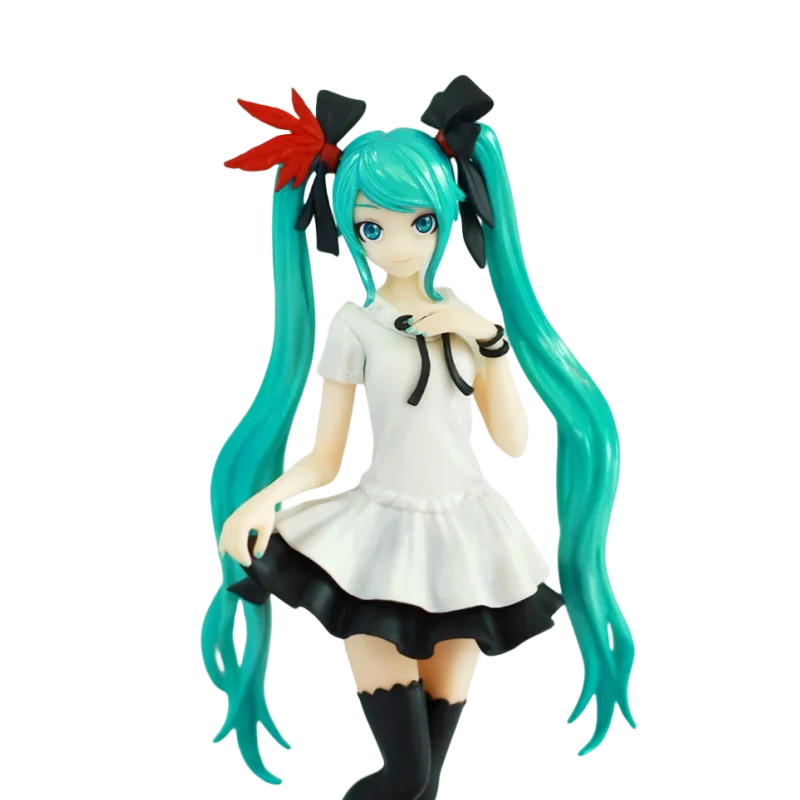 ของแท้Hatsune MikuอะนิเมะรูปโครงการDIVA MEGA 39S Action Figureของเล่นสําหรับเด็กของขวัญวันเกิดสะสมเครื่องประดับ