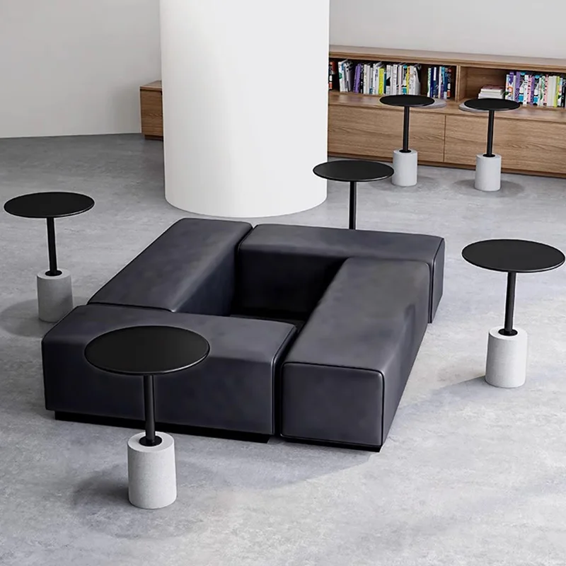 

m Nordic Iron Art Sofa Side Table Modern Industrial Outdoor Design Coffee Table Minimalist White Home Furniture m