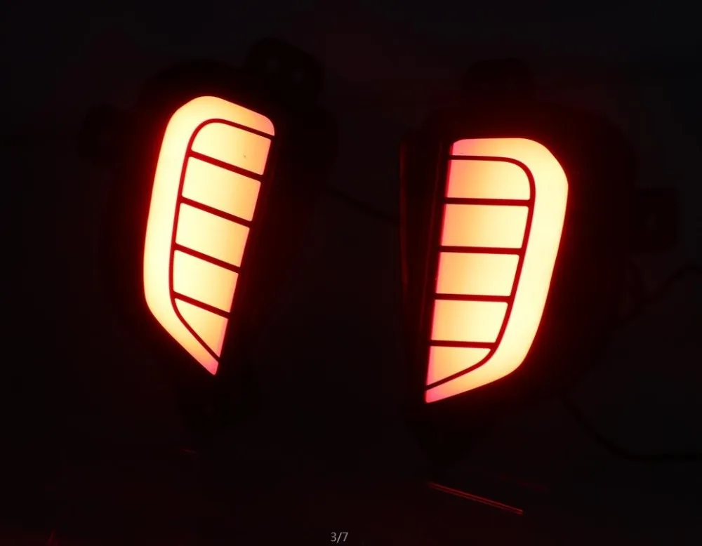 2pcs Car bumper lamp for suzuki ignis rear light 2016 2017 2018 2019year car accessories LED tail light ignis taillight