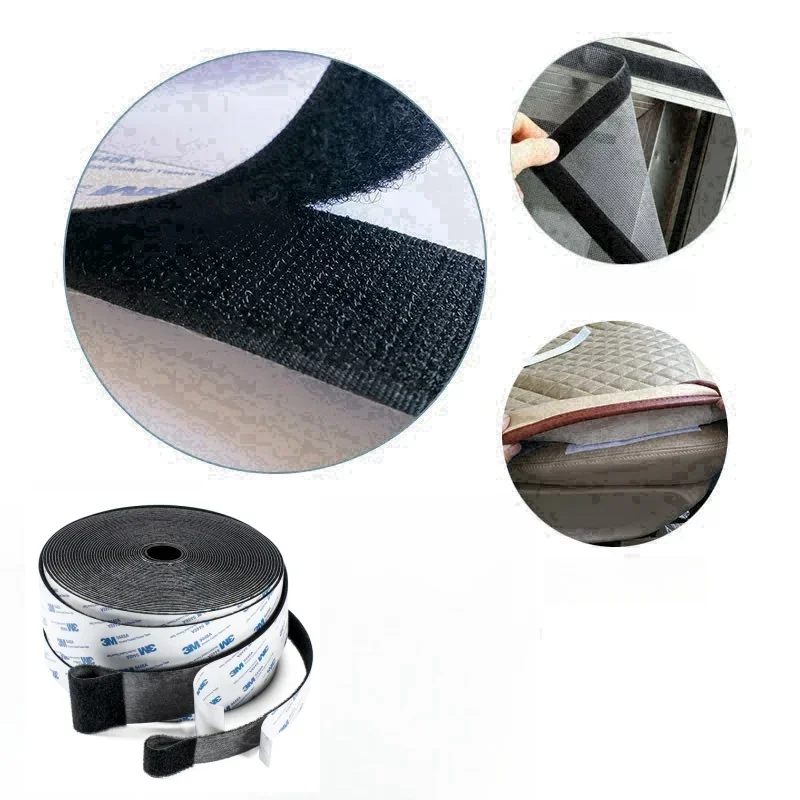 1 מ 'תפירה אטב מגע לא דבק הוק ולולולאה אטב קלטת רצועת בד קסם ניילון