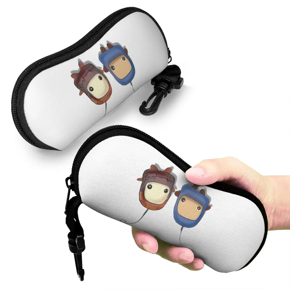 

Billies Ilomilo Shell Glasses Case Portable Sunglasses Box Women Men Soft Eyeglass Bag Pouch