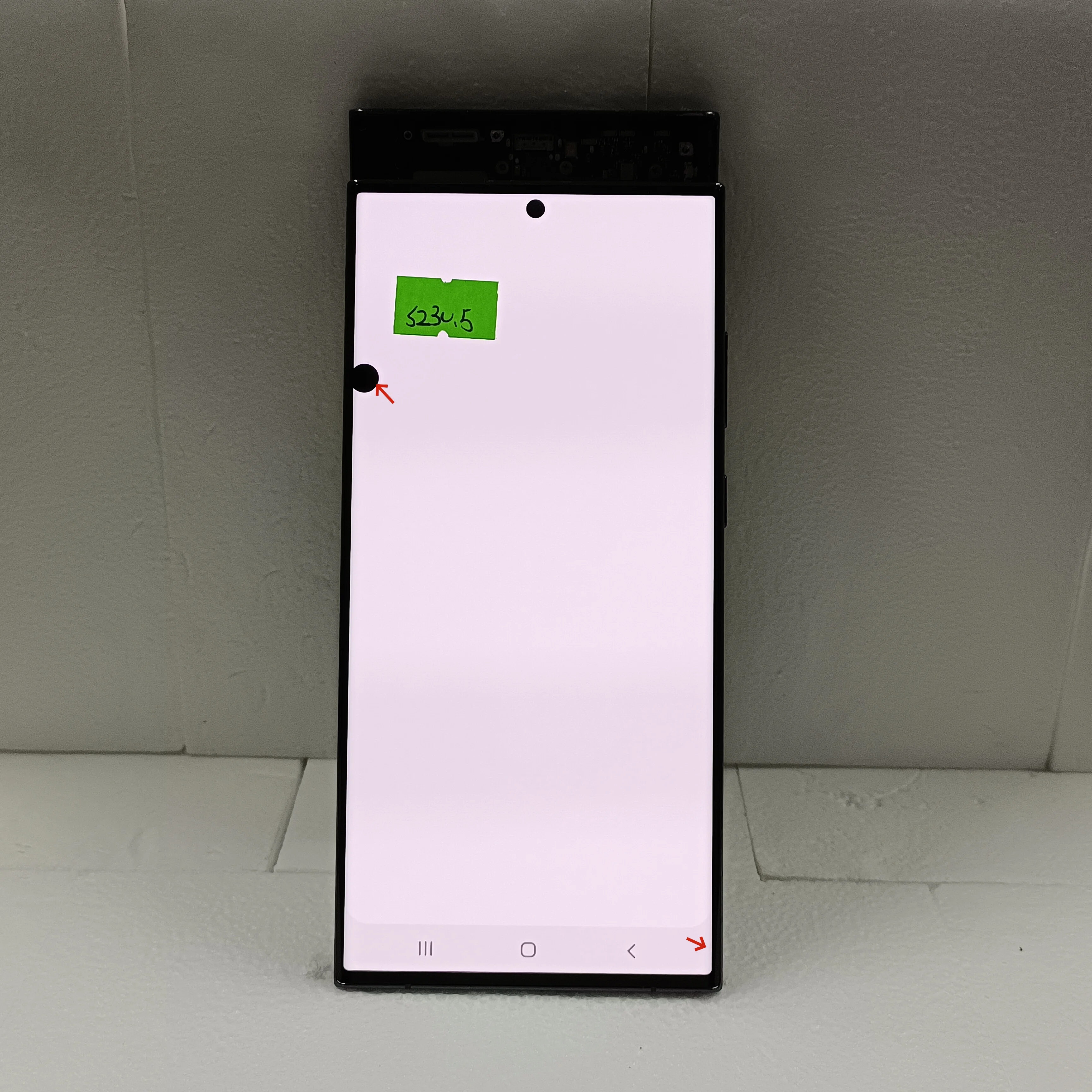 6.8''100% Test Amoled For Samsung Galaxy S23 Ultra S918 S918B S918U LCD Display Touch Screen Digitizer Replacement With Defects