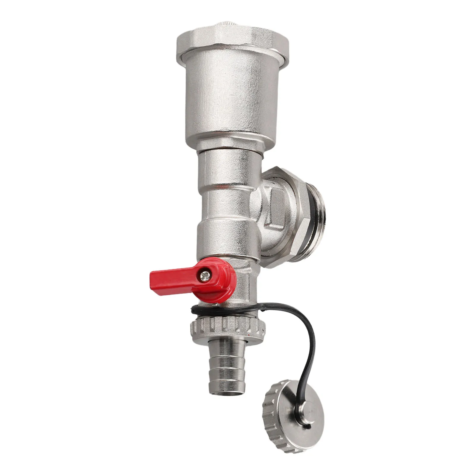 G1=DN25=Brass Heating Distributor Three Tailpiece Quick Automatic Bleeder Circuit Drain Taps Automatic Exhaust Valve Accessories