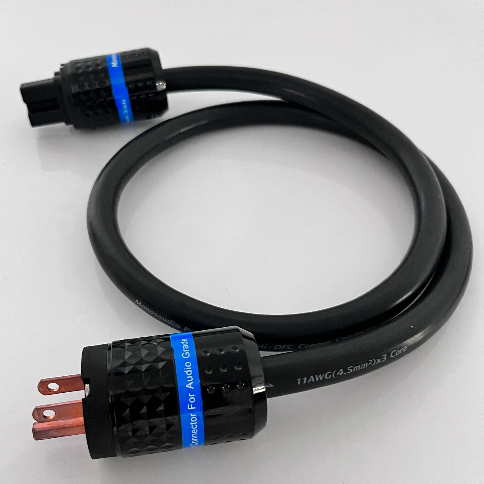 HiFi Audio Preffair AC-Stromkabel mit US/EU/UK-Version Steckern C15 Buchsen für Leistungsverstärker-Lautsprecher – Detail 13
