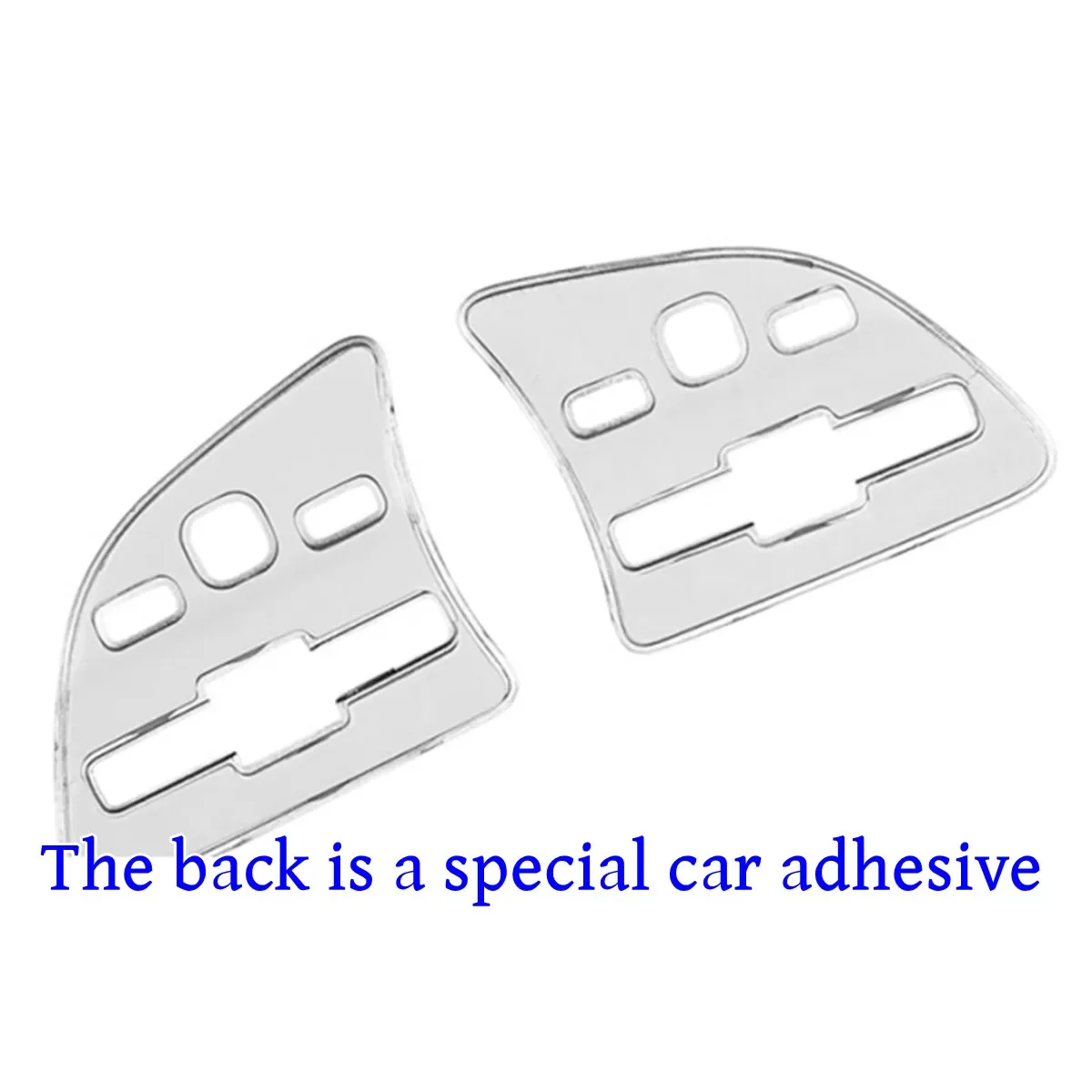 Car Steering Wheel Button Panel Cover Trim Sticker For Mercedes Benz C E A B Class GLC GLB GLE GLS W177 W205 W213 A200L 2020-24