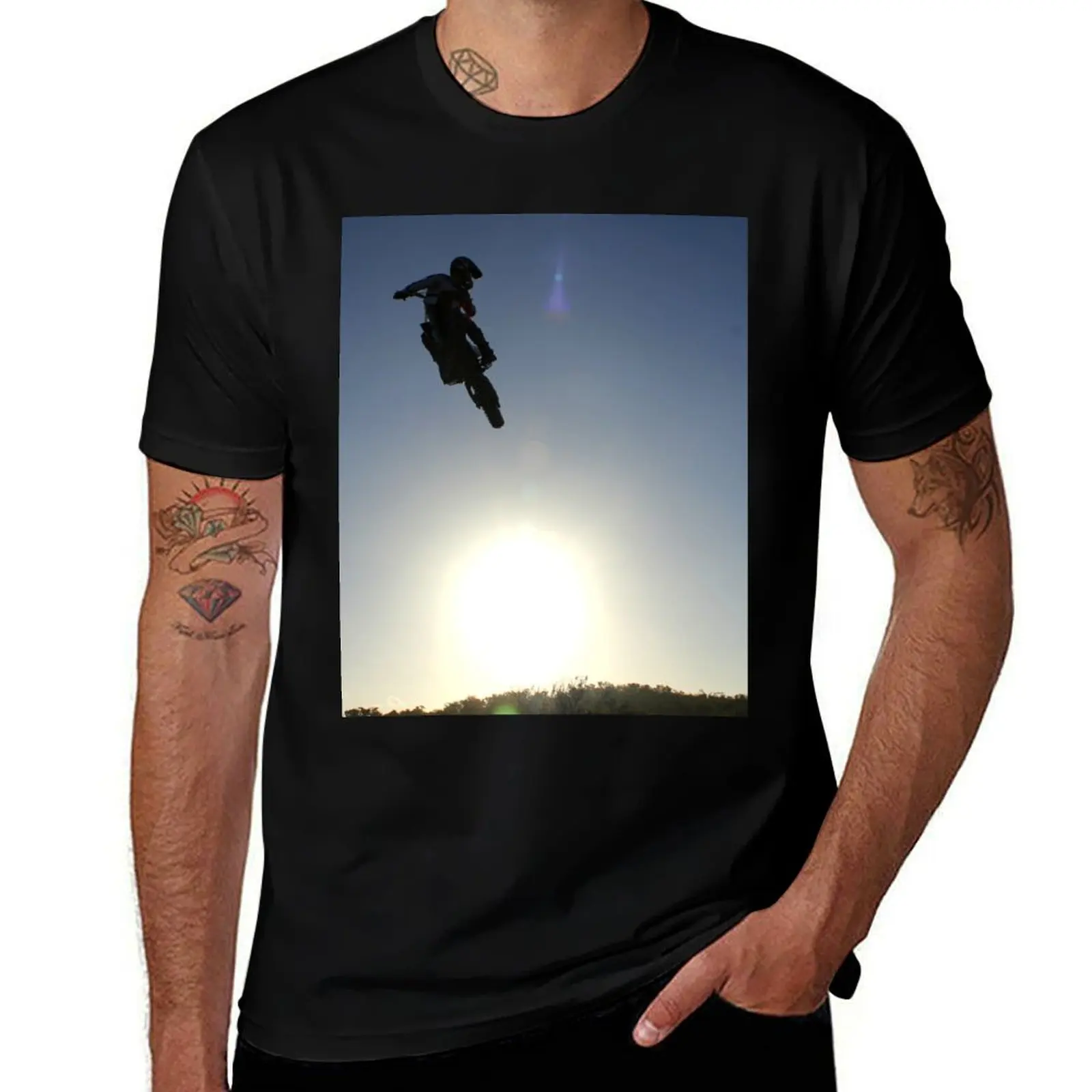 

Футболка Jumping the Sun, мужские футболки с забавным рисунком, незаменимая футболка