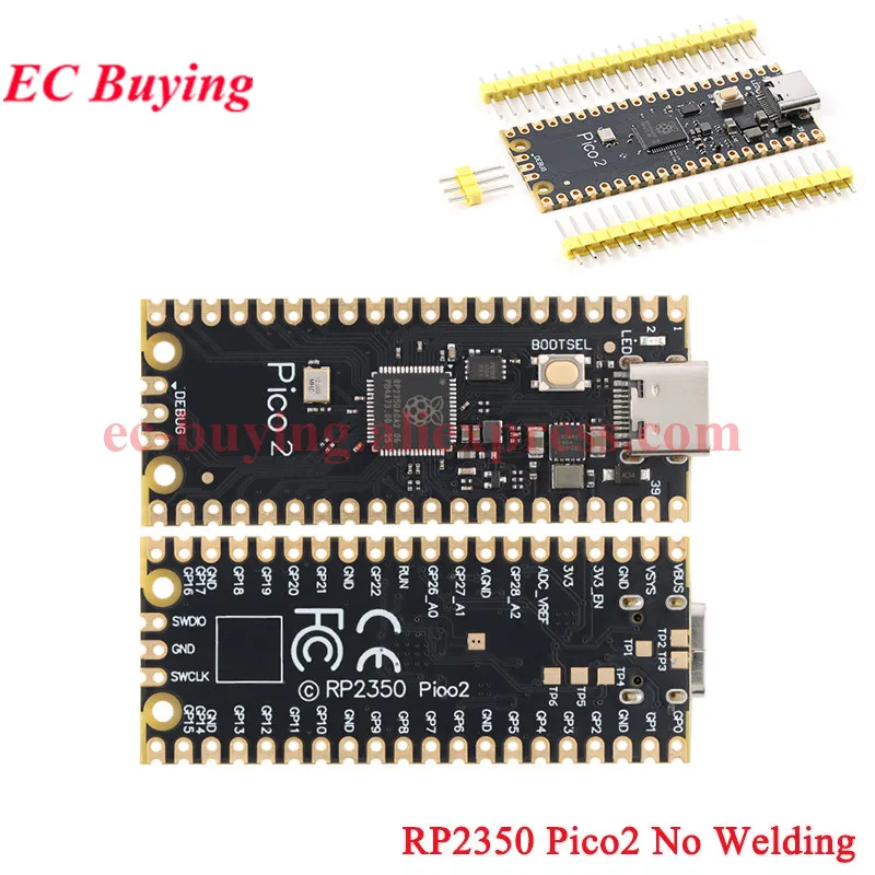 RP2350-Zero Raspberry Pi Pico2 Pico 2 Mini-Entwicklungsplatinenmodul 150 MHz Dual-Core-Mikrocontroller RP2350A Typ-C-Schnittstelle – Detail 3