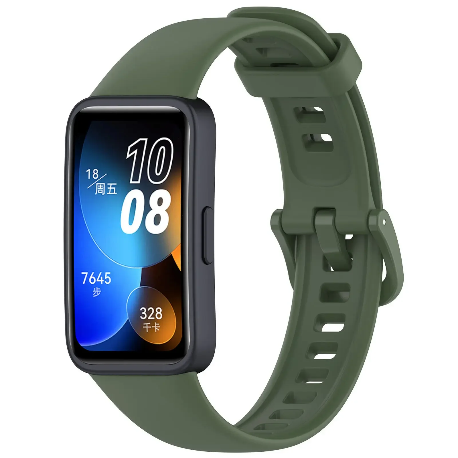 Correa deportiva de silicona para Huawei Band 8, pulsera de repuesto para reloj inteligente, accesorios de correas