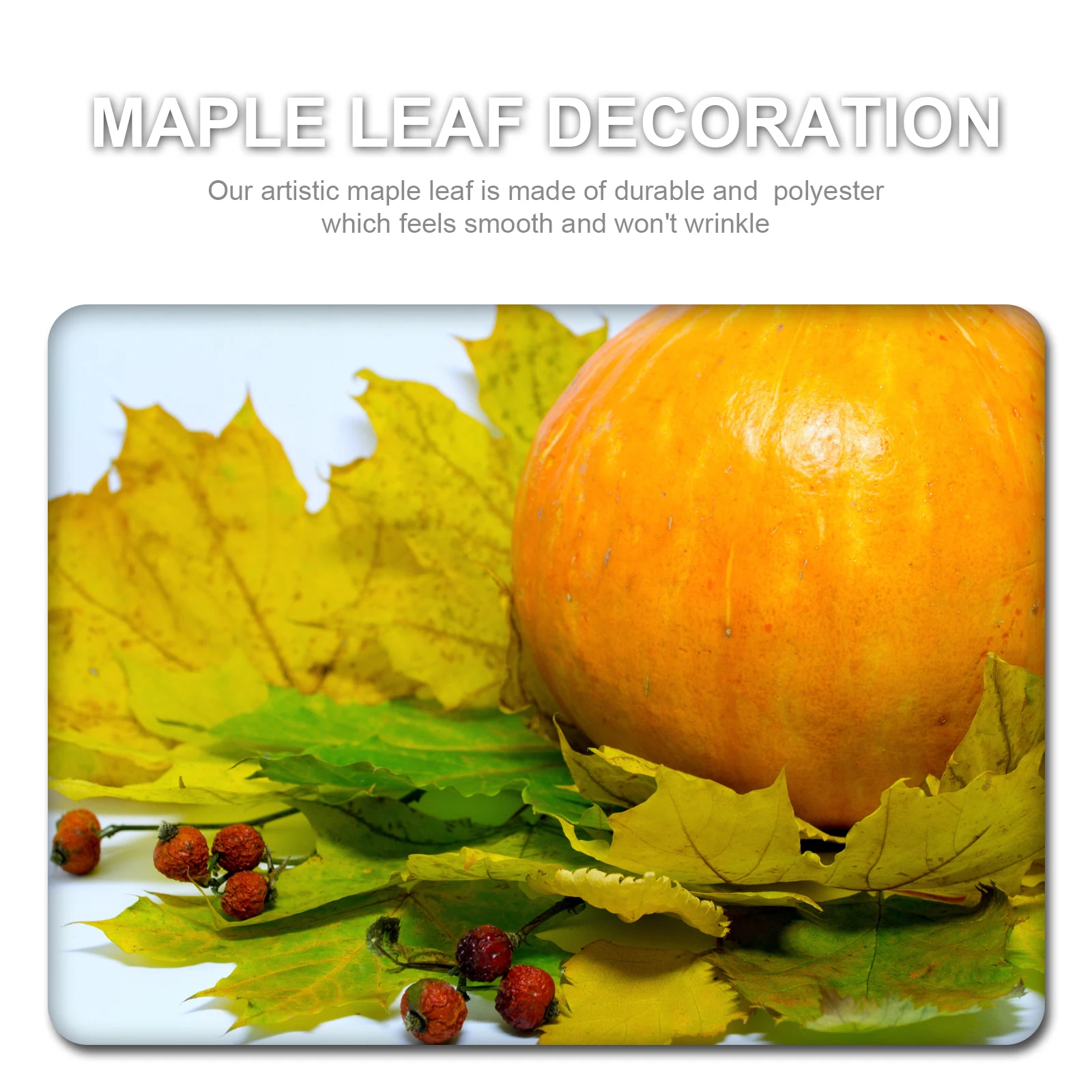 

150Pcs Artificial Maple Leaves Fall Tree Ornaments Thanksgiving Wedding Harvest Festival Decorations Leaf Decor