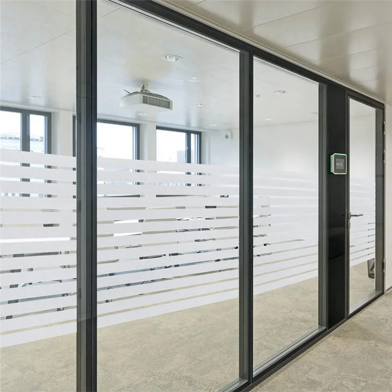 قسط نافذة الفيلم للخصوصية ساكنة تتشبث الزخرفية متجمد فيلم غير لاصق نافذة ملصق زجاج شباك الفيلم الخصوصية 45 سنتيمتر