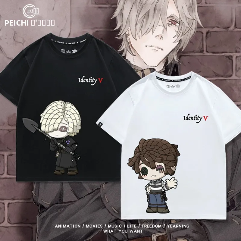 

Men's Casual Cotton T-irt ort Sve Pure Cotton Comfortable Soft round Ne Print Top for Outdoor Activities