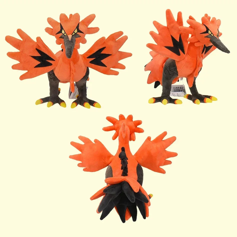 Anime Galarian Zapdos Moltres Articuno Ho-Oh Plush Stuffed Doll Plush Toys Children Soft Pp Coton Kids Birhday Christmas