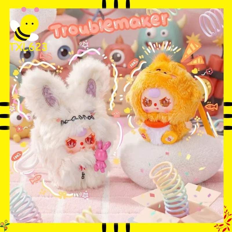 

Cute Baby Three Blind Box Mini Doll Pendant Collectible Figure Desktop Ornament Surprise Gift