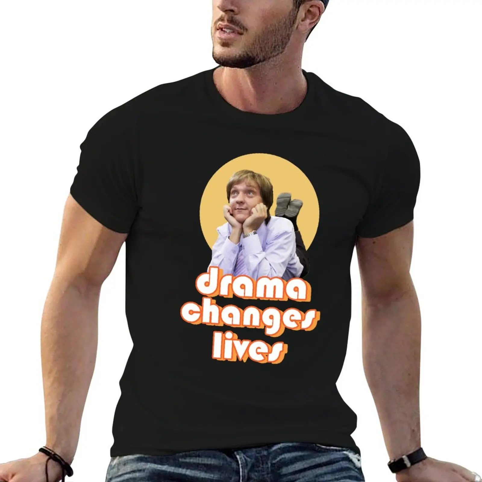 Greg Gregson Mr G - Summer Heights High Drama Changes Lives Print T-Shirt Quick Dry Outdoor Sports T-Shirt