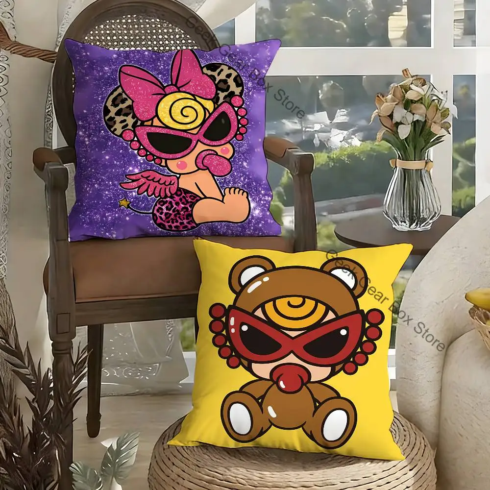 

H-Hysteric M-Mini Pillow Case cute cartoon anime peripheralsBedroom Sofa Decorative Cushion Cover Soft Cushion Cover