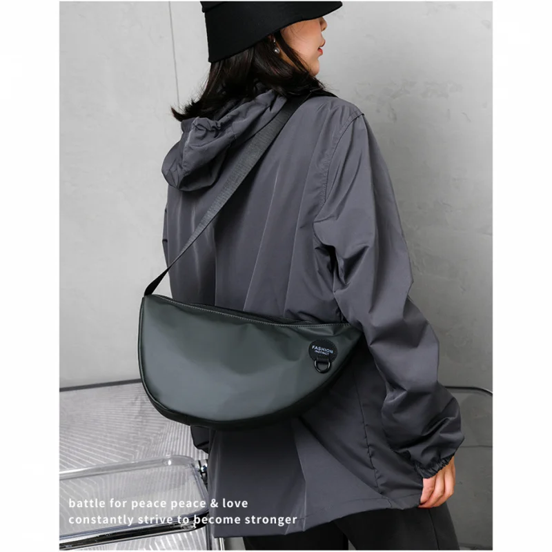 حقيبة رياضية كاجوال عالية الجودة للجنسين حقيبة عصرية بكتف واحد حقيبة كروس #4