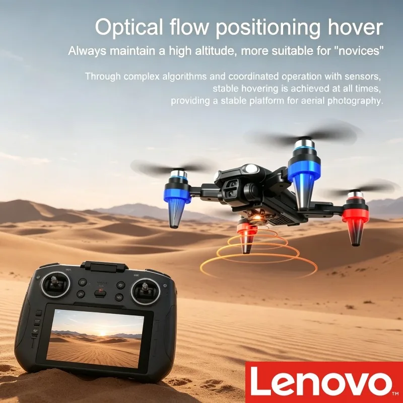 

Lenovo M9 4K Professional Foldable Quadcopter Drone, RC Hovering Drones Toy, 5G GPS, Brushless Motor, HD Dual Camera Photography