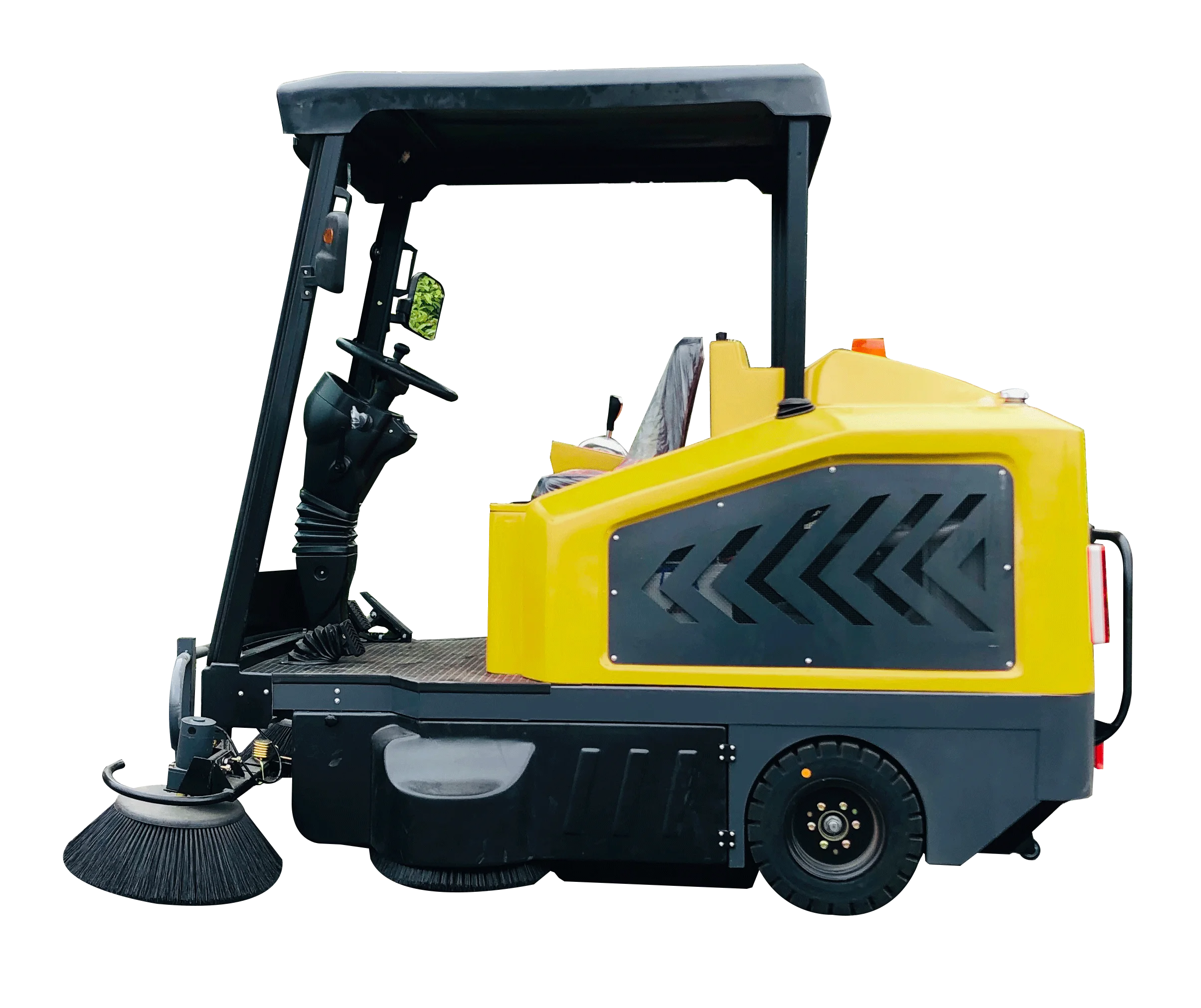 Factory Direct Multifunction Electric Ride-On Industrial and Urban Sweeper for Commercial Use