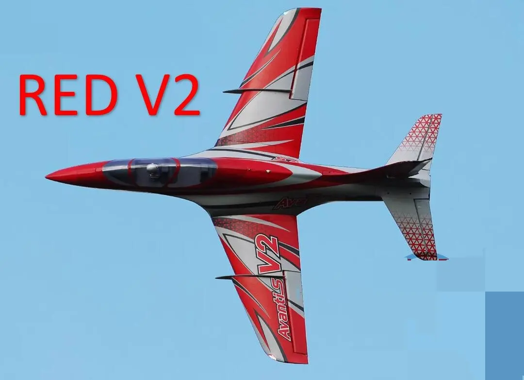 Neues Freewing RC-Flugzeug Avanti S V2 80 mm PNP und Kit mit Servo EDF Jet Funksteuerung Fix-Wing-Modell Avion Aircraft Ducted Fan