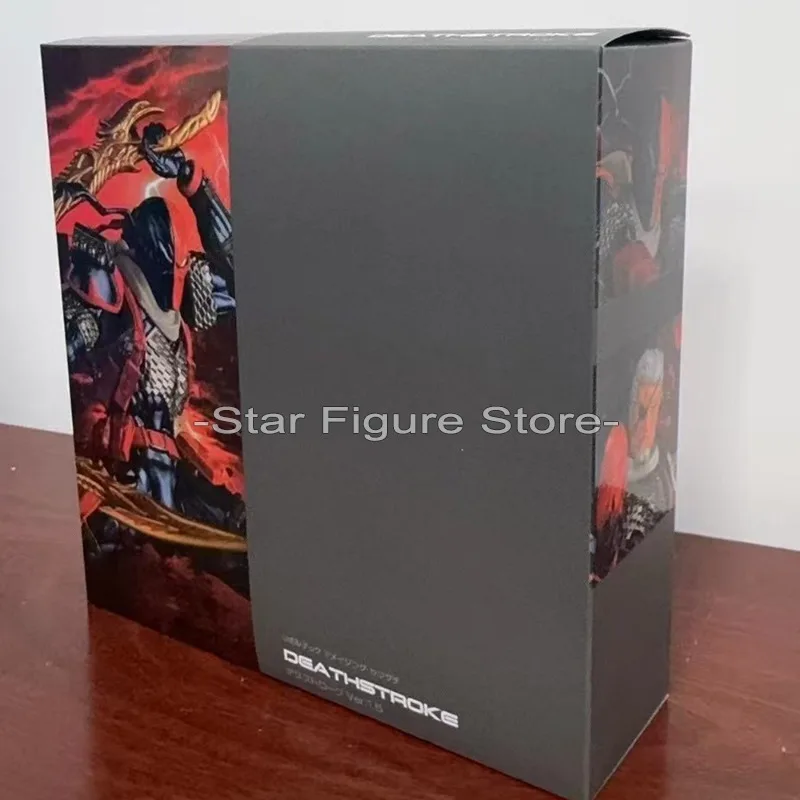 مذهلة ياماغوتشي Deathstroke عمل الشكل 16 سنتيمتر Kaiyodo Revoltech Slade جوزيف ويلسون المنهي تمثال جمع نموذج اللعب