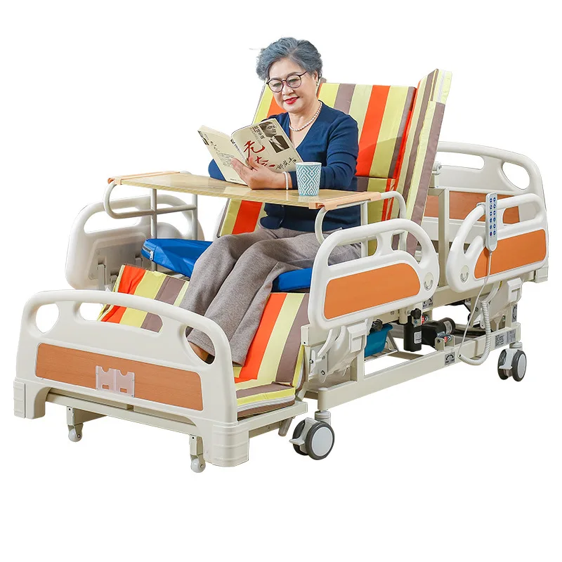 

Multifunctional electric nursing bed Automatic flashlight integrated elderly medica Nursing bed Electric hospita