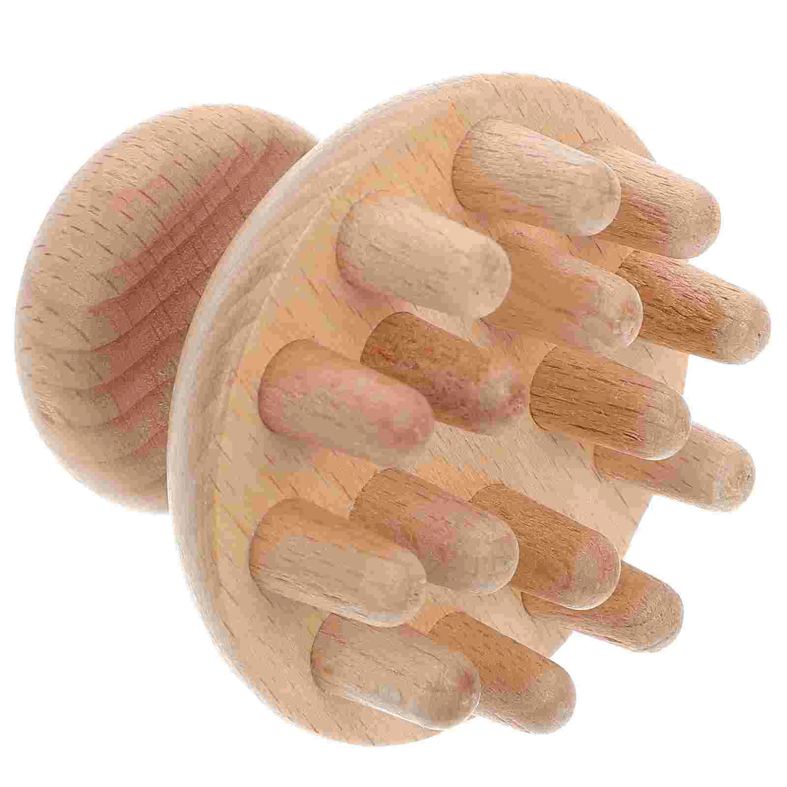 

Massage Comb Head Care Wooden Scalp Practical Hand Held Massager Whole Body Massaging Unique Handheld