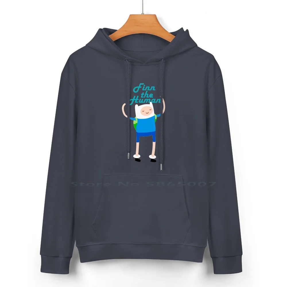 Finn , The Human Pure Cotton Hoodie Sweater 24 Colors Finn The Human Finn Mertens Finn Finn Finn And Jake Jake And Finn Cartoon