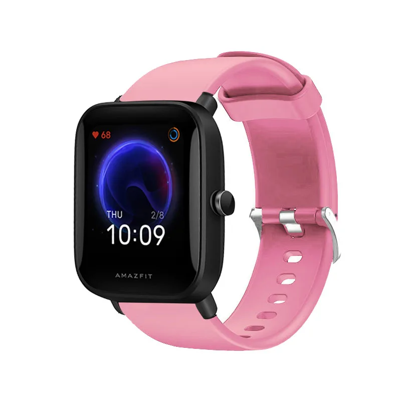 Correa 20มม.สำหรับ Amazfit Bip U Pro/S/GTS 3 2e/GTS2 Mini สำหรับ huawei นาฬิกา Gt 2 42Mm สำหรับ Garmin Venu Sq สร้อยข้อมือ
