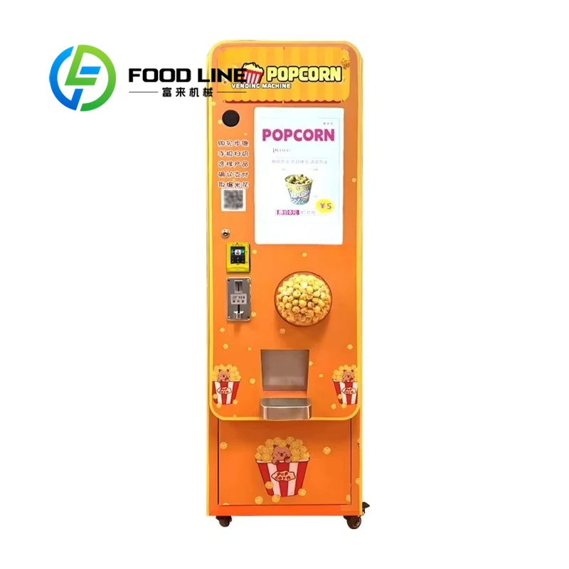 

Заводская цена Berserk, изготовленный на заказ автомат для продажи сладкого попкорна в парке развлечений