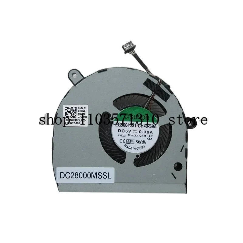 

Вентилятор охлаждения процессора ноутбука M для Dell Latitude 5500 P80F P80F001 01GM4N SUNON EG50040S1-CH40-S9A DC28000MSSL