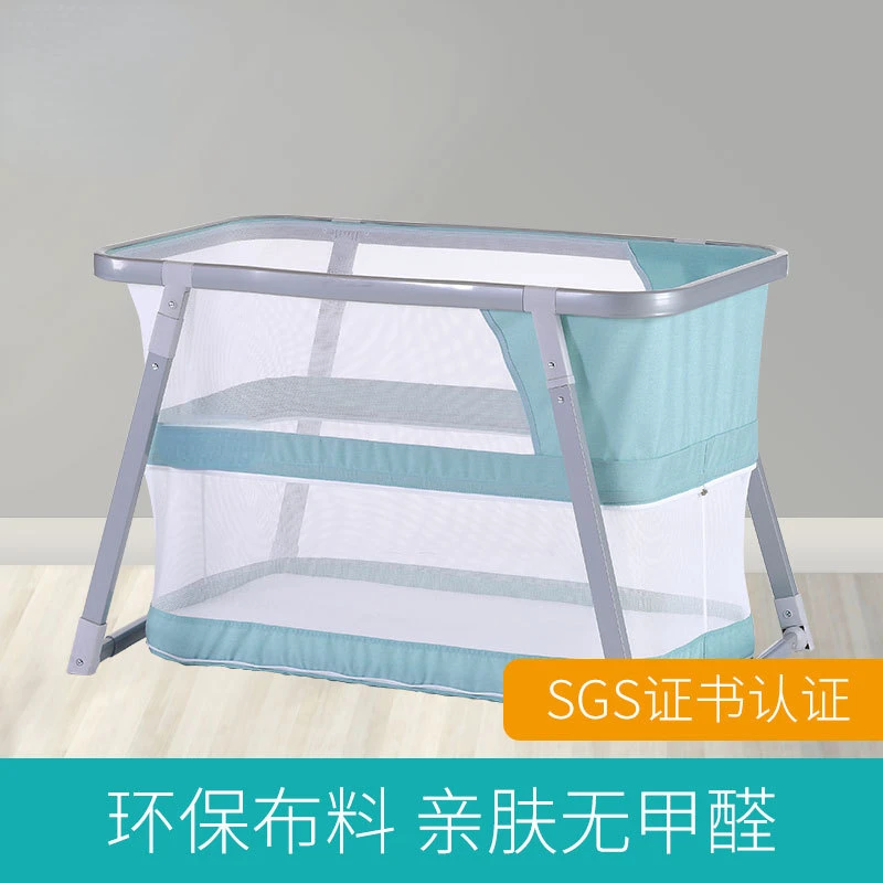 Cuna plegable para bebé portátil multifuncional cama matrimonio