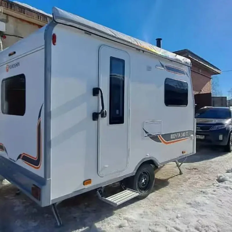 يبيع المصنع مباشرة باب دخول RV 620 × 1300 مم مع أعمى سهل التركيب ومتانة طويلة الأمد #5