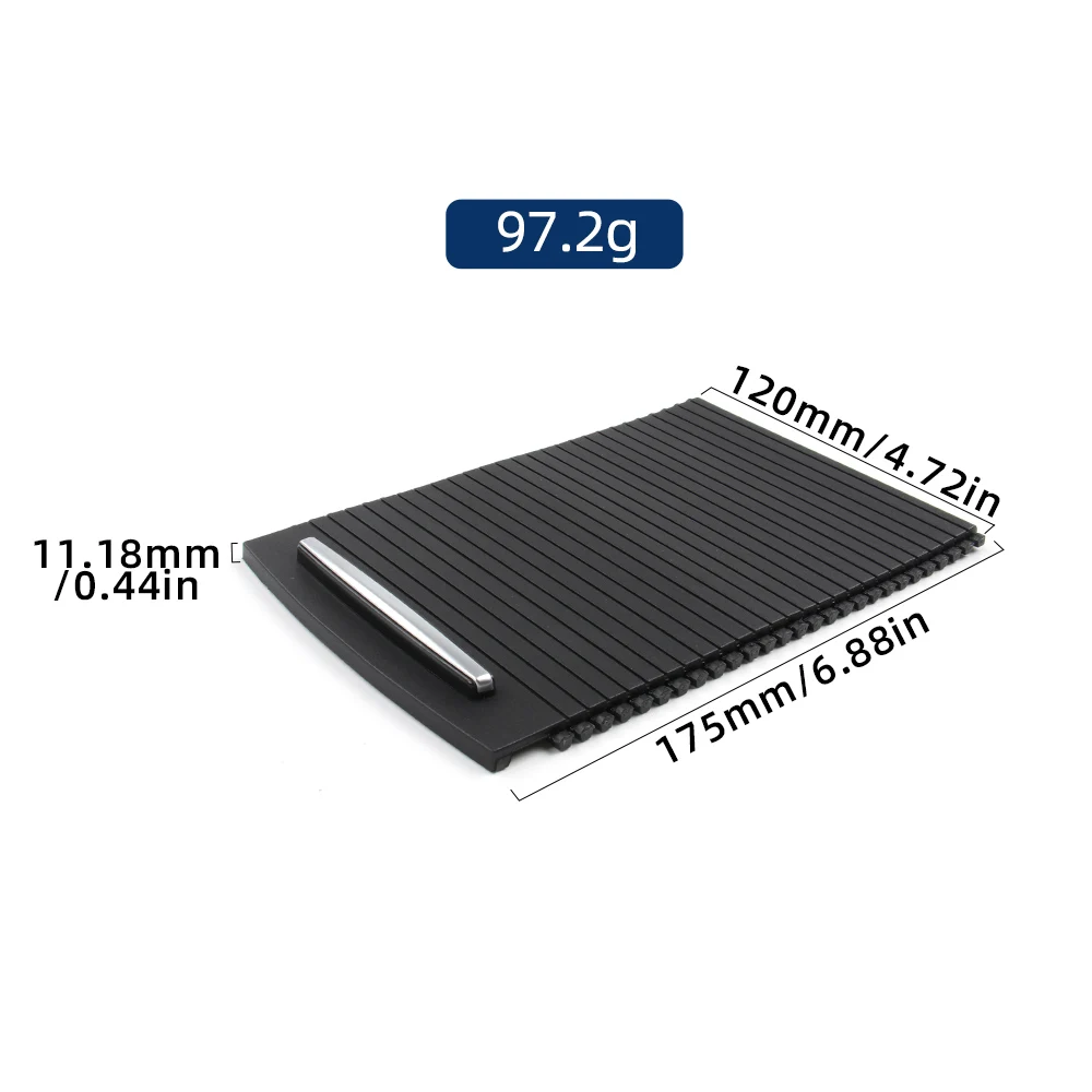 

For BMW E92 E93 M3 Rear Console Storage Tray Cover Trim Cover Slide Roller Blind Cover Water Cup Holder Curtain 51166963913