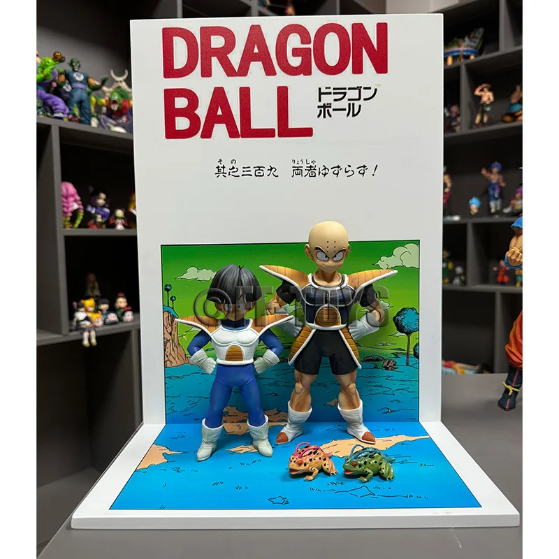 Dragon Ball Namek Planet Base Dbz Background 36*30cm Wooden Scene Display Collection Model Toys Gifts