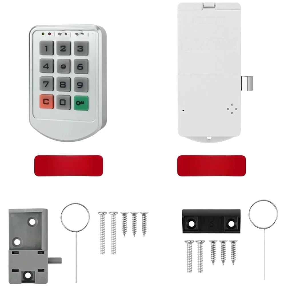 ABS Digital Keypad Lock for For gym Lockers Storage Cabinets Billiard Facilities 5.6 cm x 1.77 cm x 8.49 cm Dimensions