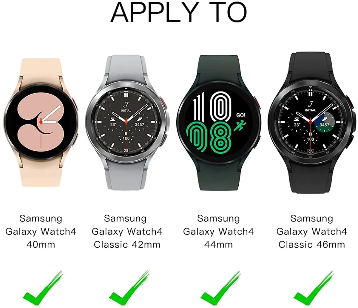 Bandas compatibles con SAMSUNG Galaxy Watch 4, correa de silicona ajustable para reloj deportivo, correa de repuesto para Galaxy Watch 4 Classic