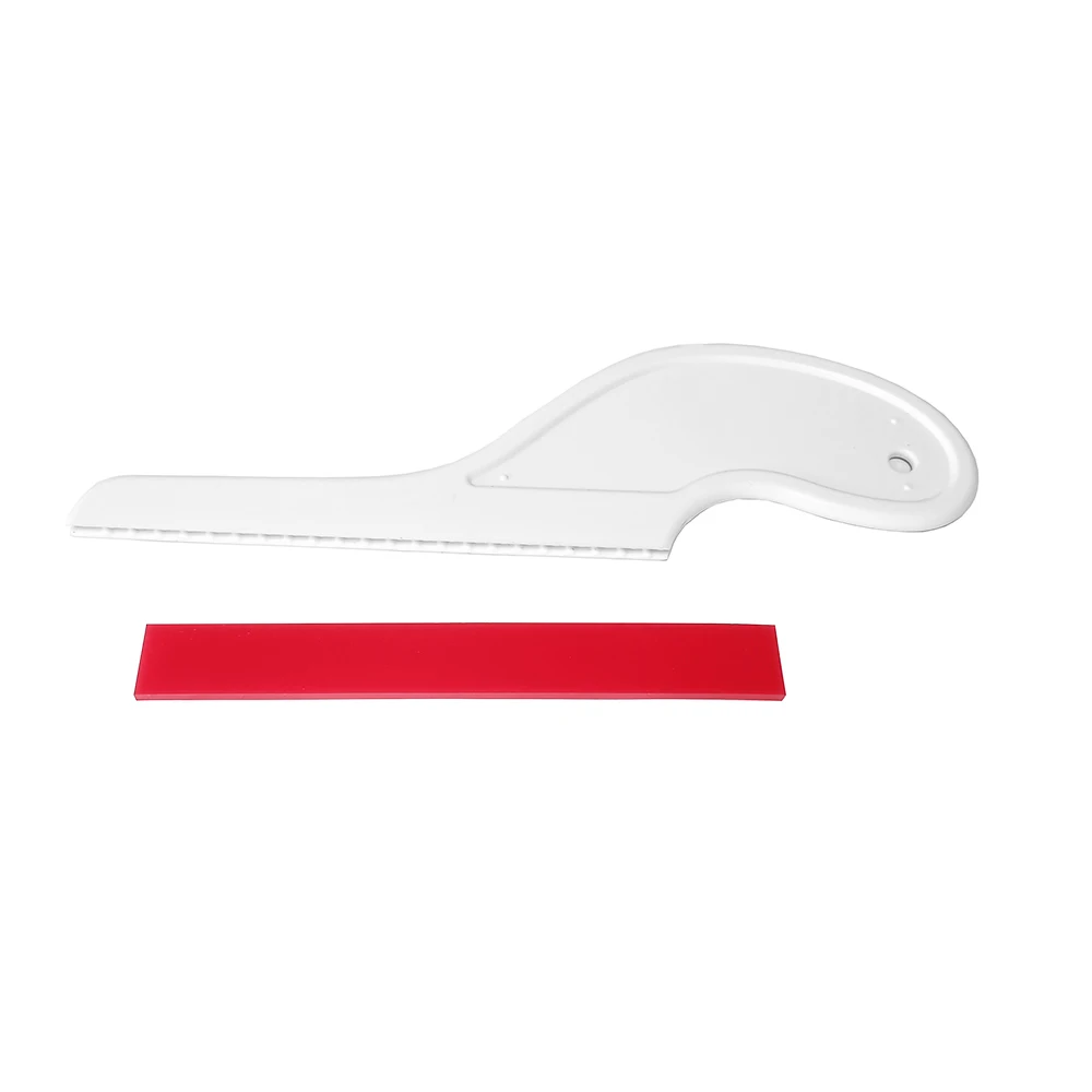 Car Windshield Squeegee with Insert Rubber Blade Windows Glass Film Installation Scraper Side Water Wiper