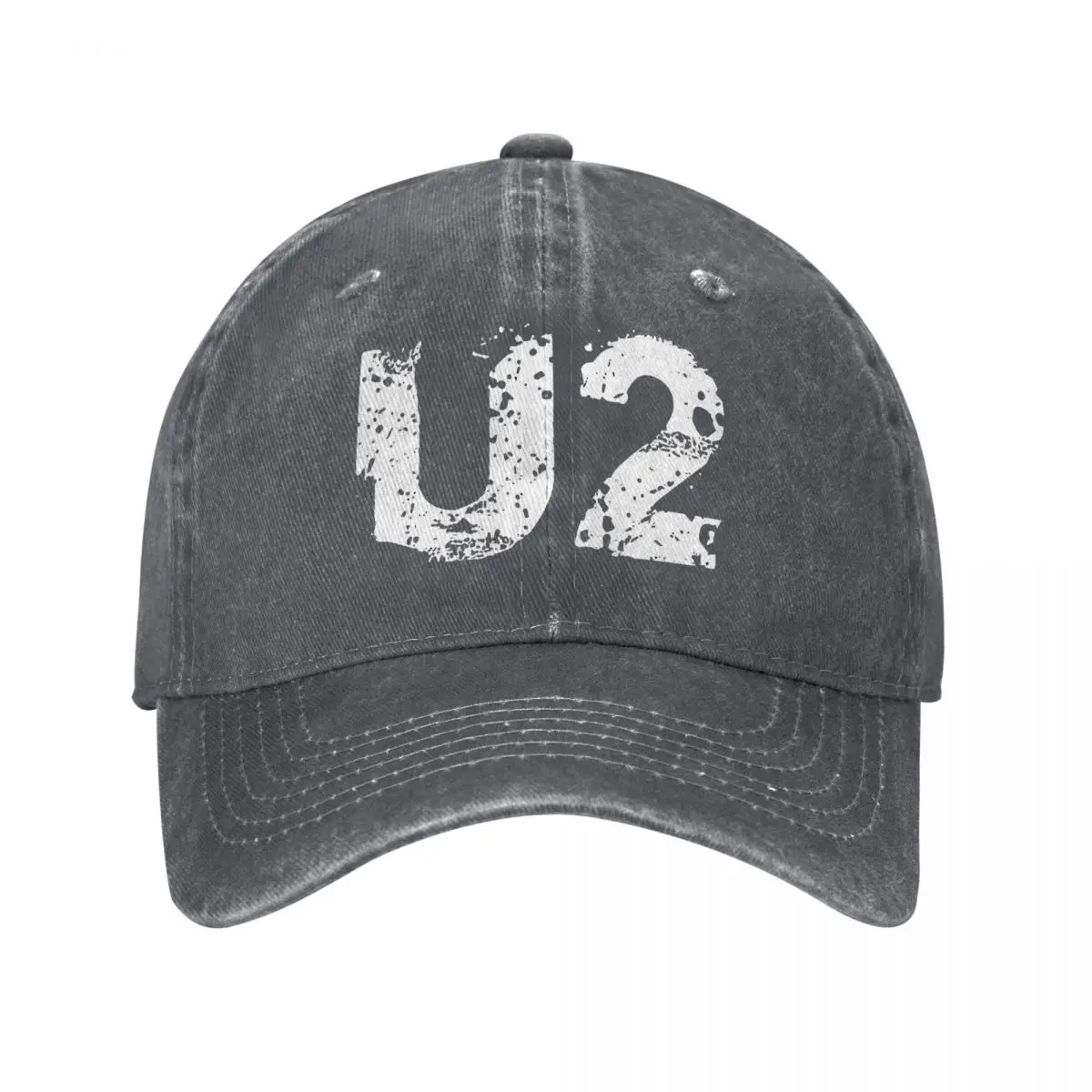 U2 Metal Music Band Tour Baseball Caps Vintage Distressed Denim Sun Cap Men Women Outdoor Summer Gift Hats Cap