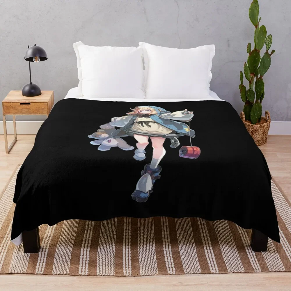

Bridget - The Guilty Gear Throw Blanket Versatile Cozy Throw Blanket for All Occasions