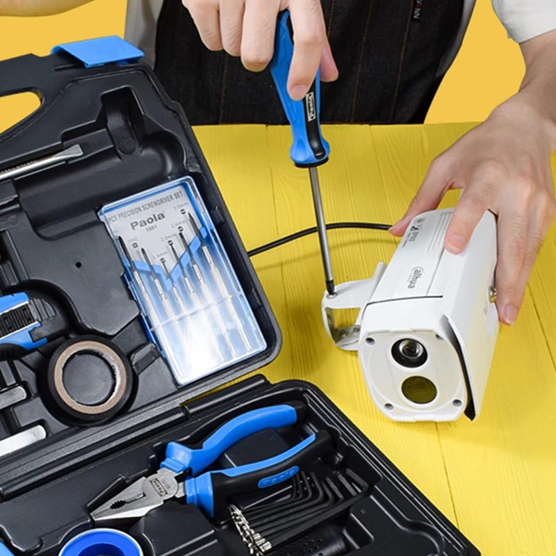 Household repair tool kit toolbox