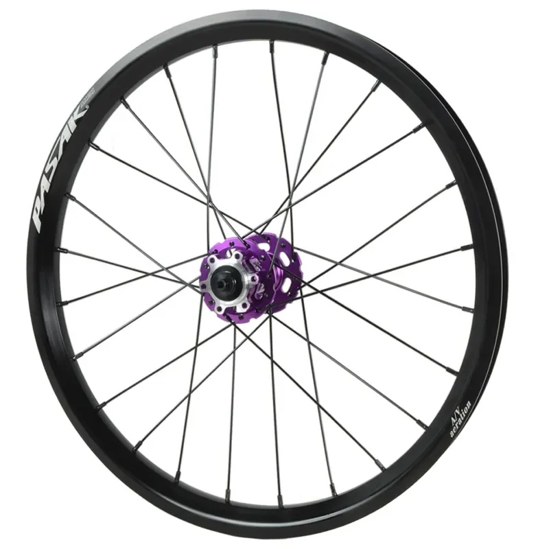 Bicycle Peilin Bearing Front Wheel 20 Inch Children's Bicycle Wheel Wide Ring Quick Release Barrel Shaft HG Variable Speed