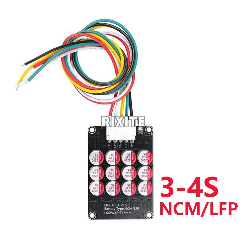 Afbeelding 6: Groothandel Actieve Equalizer Balancer BMS 5A 3S 4S 5S Cell Balancer Lifepo4 Lipo LTO Batterij Energiecondensator
