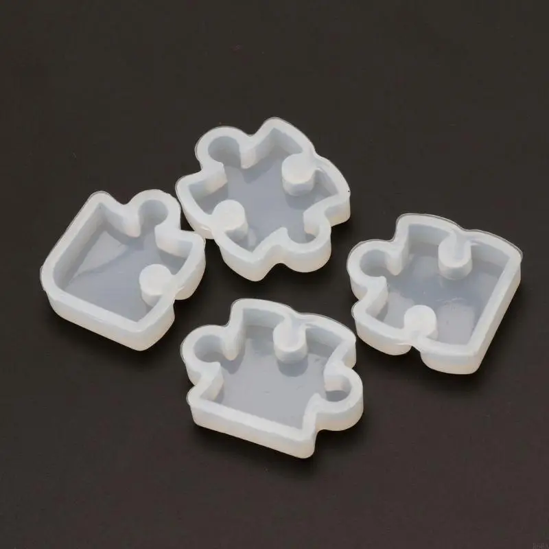 R66A 4pcs أحجار الكلام الأحجار الكريستال العفن السيليكون العفن DIY مجوهرات صنع أداة صنع قلادة