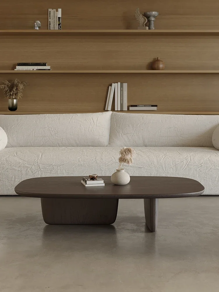 موبليس بارا هوغار أمريكا الشمالية الجوز الأسود الخشب الصلب طاولة القهوة غرفة المعيشة مصمم نموذج الحديثة الحد الأدنى القهوة الرجعية #2