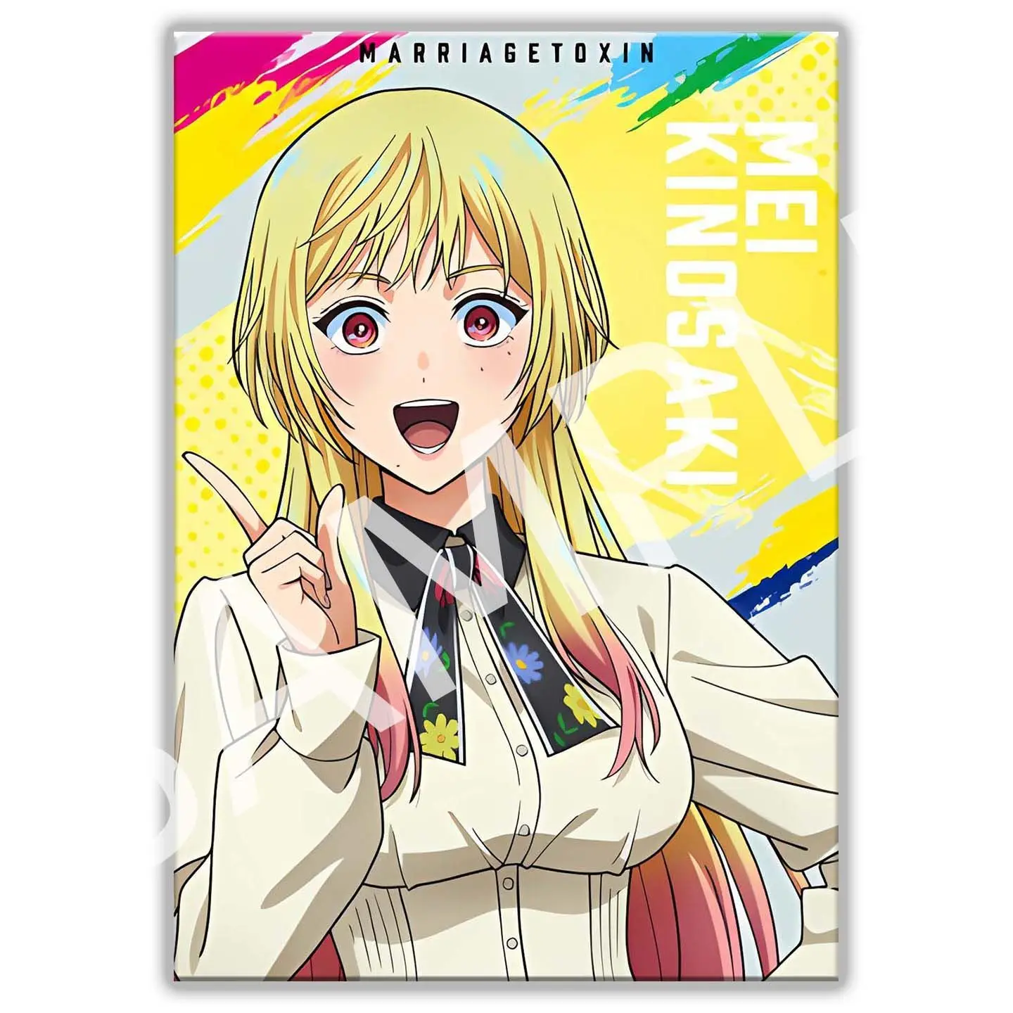 Marriage Toxin Hikaru Gero Mei Kiyosaki 5-Zoll-Postkarte mit hohem Farbwert, sekundäre Animation, HD-Druck, Studenten-Sammelpostkarte – Detail 11