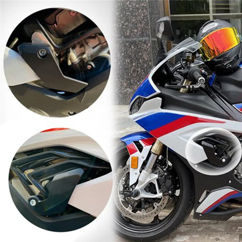 For -BMW S1000RR 2019 2020 2021 2022 Motorcycle Falling Protection Frame Slider Crash Pad Protector Black