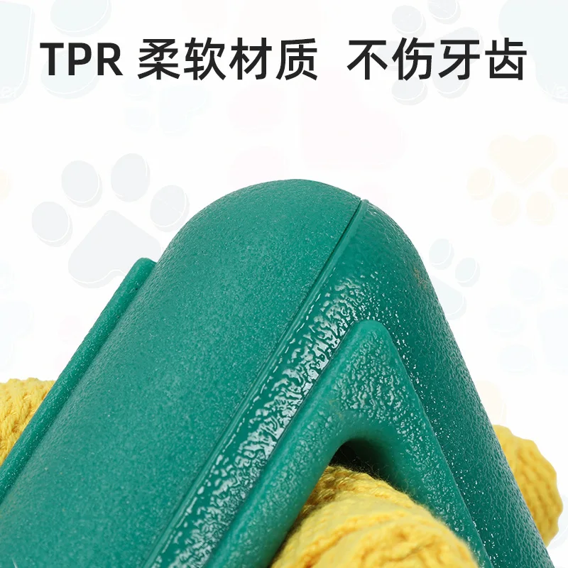 Pet hollow chew-resistant sniffing ball, educational and energy-consuming pet food-hiding pyramid toy for dogs