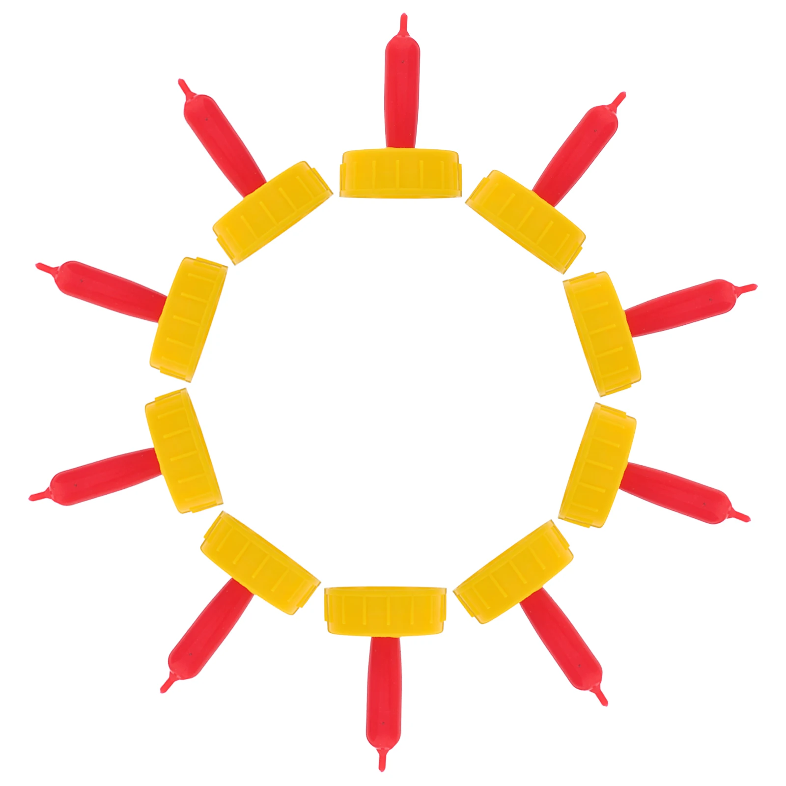 

25pcs Animal Milk Nipple Plastic Calf Nursing Nipples Livestock Feeding Supplies Replacement For Lamb Sheep Goat Durable Thick