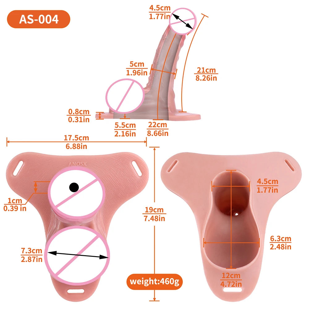 SXXY 8.26 Inch Lange Realistische Holle Dildo Met Klein Gat Op Hoofd Siliconen Kuisheidskooi Mannelijke Strapon Cock Lock Seksspeeltjes