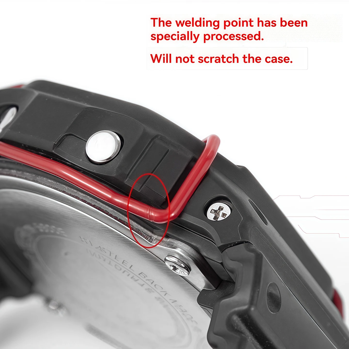 Anti-risco fio de metal guarda pára-choques protetor relógio para casio dw5600 5610 GW-B5600 série acessórios de relógio multicolorido